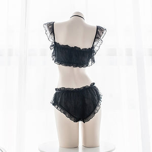 Rags n Rituals 'Illusion' Black Lolita Underwear Set at $29.99 USD