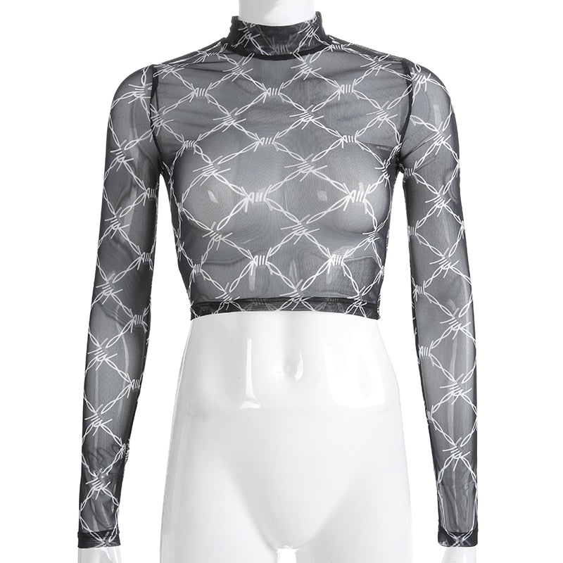 Rags n Rituals 'Haywire' Barbed Wire Style Top at $21.99 USD