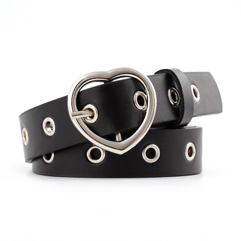 Rags n Rituals 'Heart Breaker' Faux leather heart buckle belt at $14.99 USD