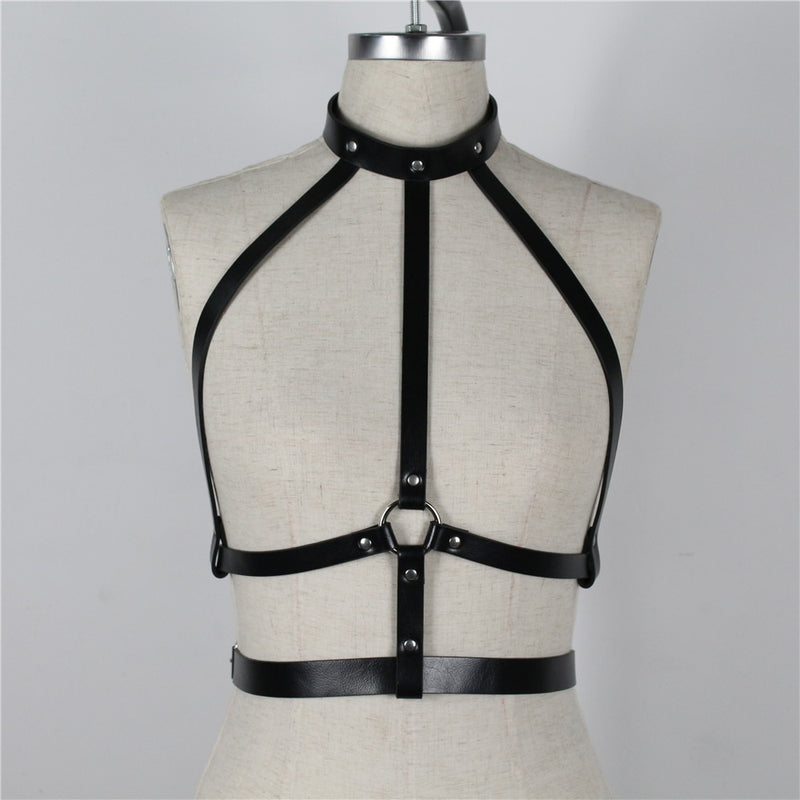 Rags n Rituals PU Leather Harness at $25.99 USD