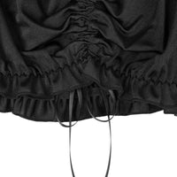 Rags n Rituals 'Draculina' Black lace crop top Size S-6XL at $27.99 USD