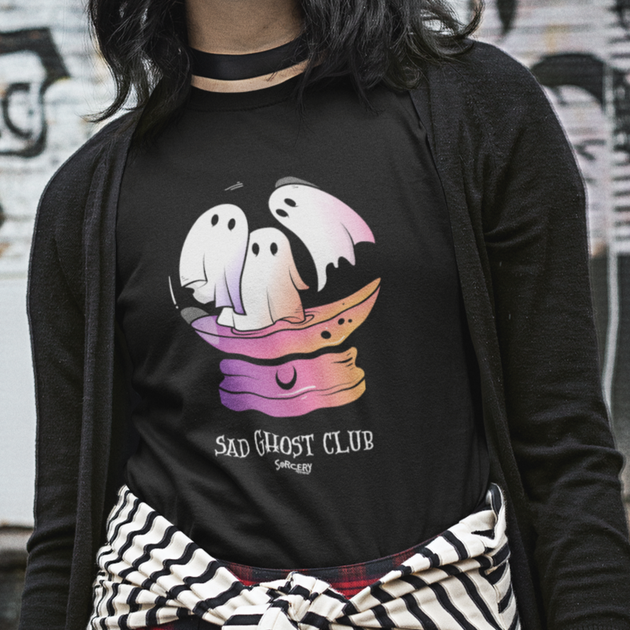 'Sad Ghost Club' Short-Sleeve Unisex T-Shirt – Rags n Rituals