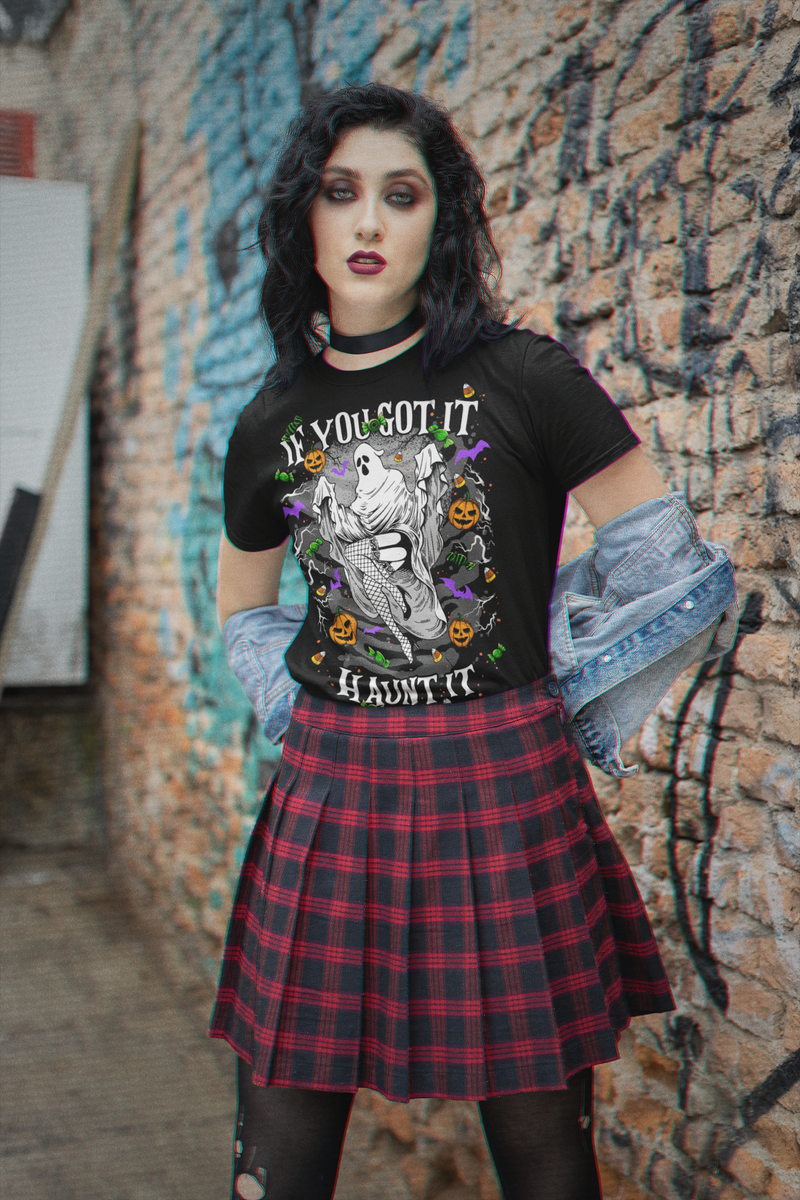 Rags n Rituals 'If You Got It, Haunt It' Short-Sleeve Unisex T-Shirt at $26.99 USD