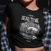 Rags n Rituals 'You're Dead to Me' Organic Crop Top at $35.99 USD