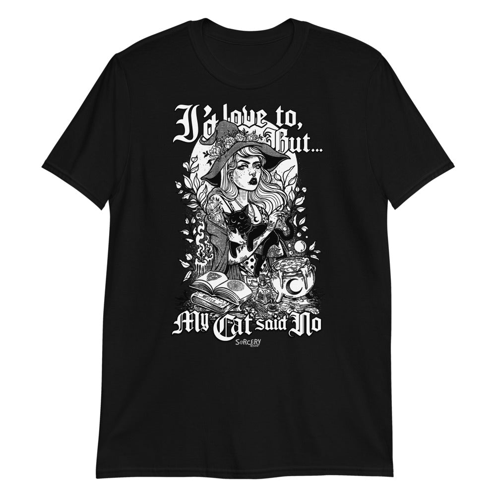 Rags n Rituals 'My Cat Said No' Short-Sleeve Unisex T-Shirt at $26.99 USD