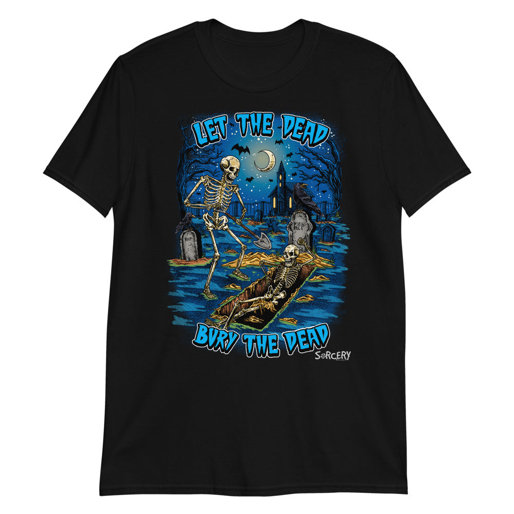 Rags n Rituals 'Let the dead bury the dead' Short-Sleeve Unisex T-Shirt at $26.99 USD