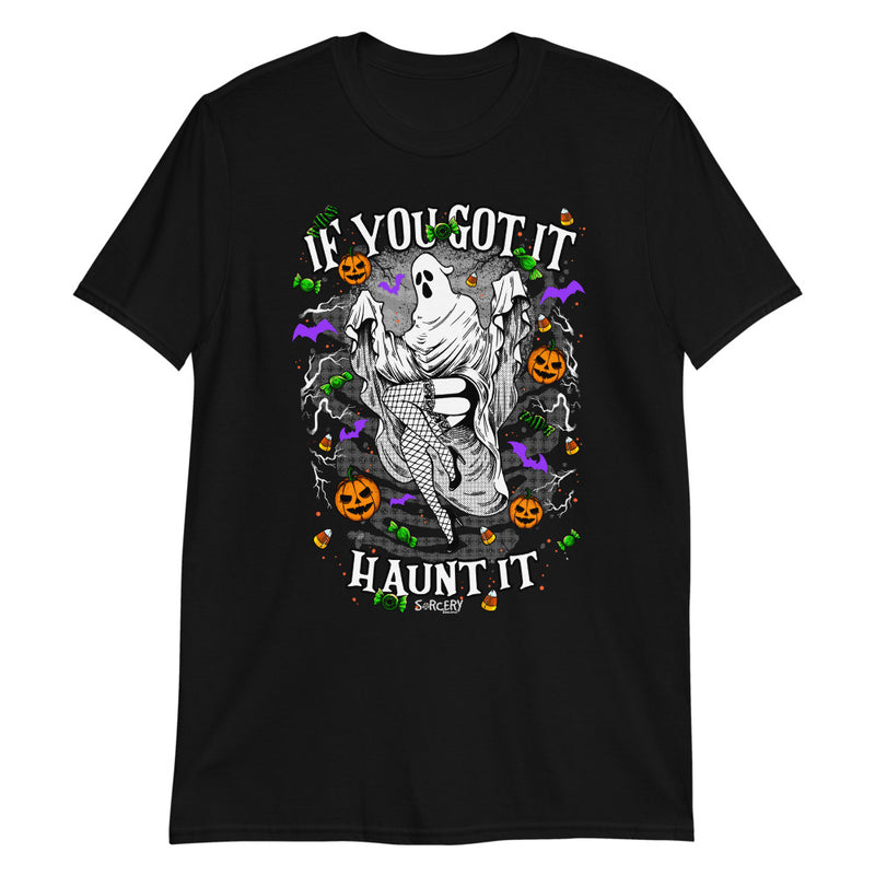 Rags n Rituals 'If You Got It, Haunt It' Short-Sleeve Unisex T-Shirt at $26.99 USD